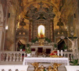 Altare Santuario nostra Signora di Montebruno